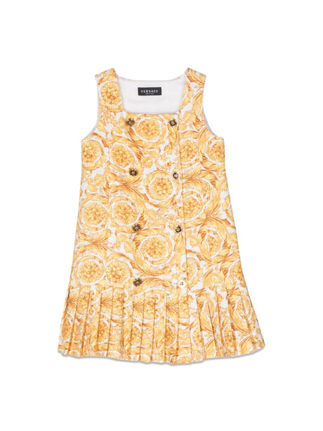 VERSACE Mini Baroque Dress for Girls