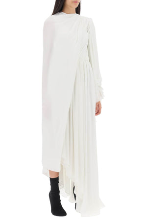 BALENCIAGA Draped Maxi Dress Size FR 36