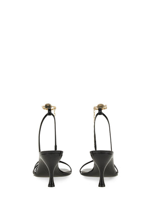 Ferragamo Elegant Chain-Embellished Sandals