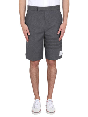 THOM BROWNE Concealed Closure Bermuda Shorts