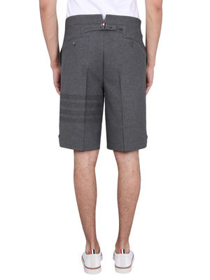 THOM BROWNE Concealed Closure Bermuda Shorts