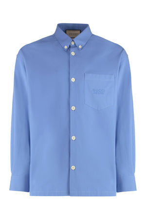 GUCCI Stylish Cotton Poplin Shirt for Men