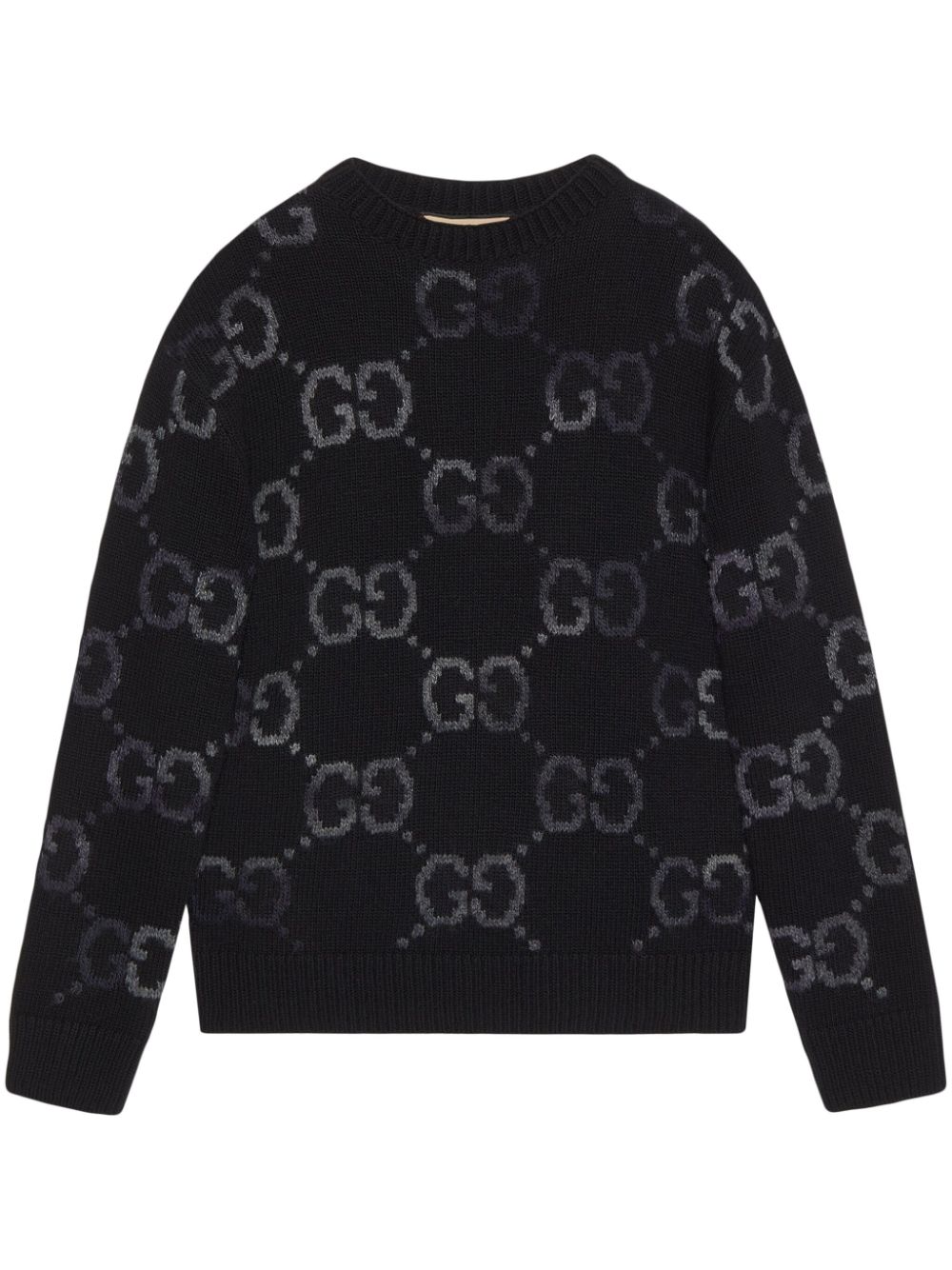 GUCCI Timeless GG-Jacquard Cashmere Jumper