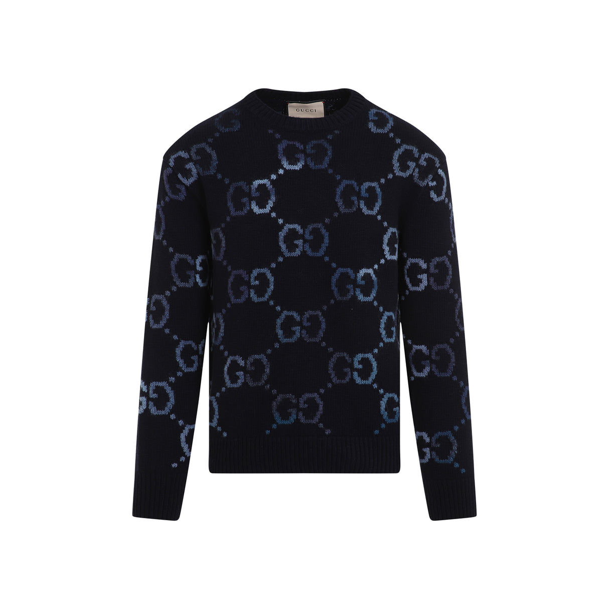 GUCCI Timeless GG-Jacquard Cashmere Jumper