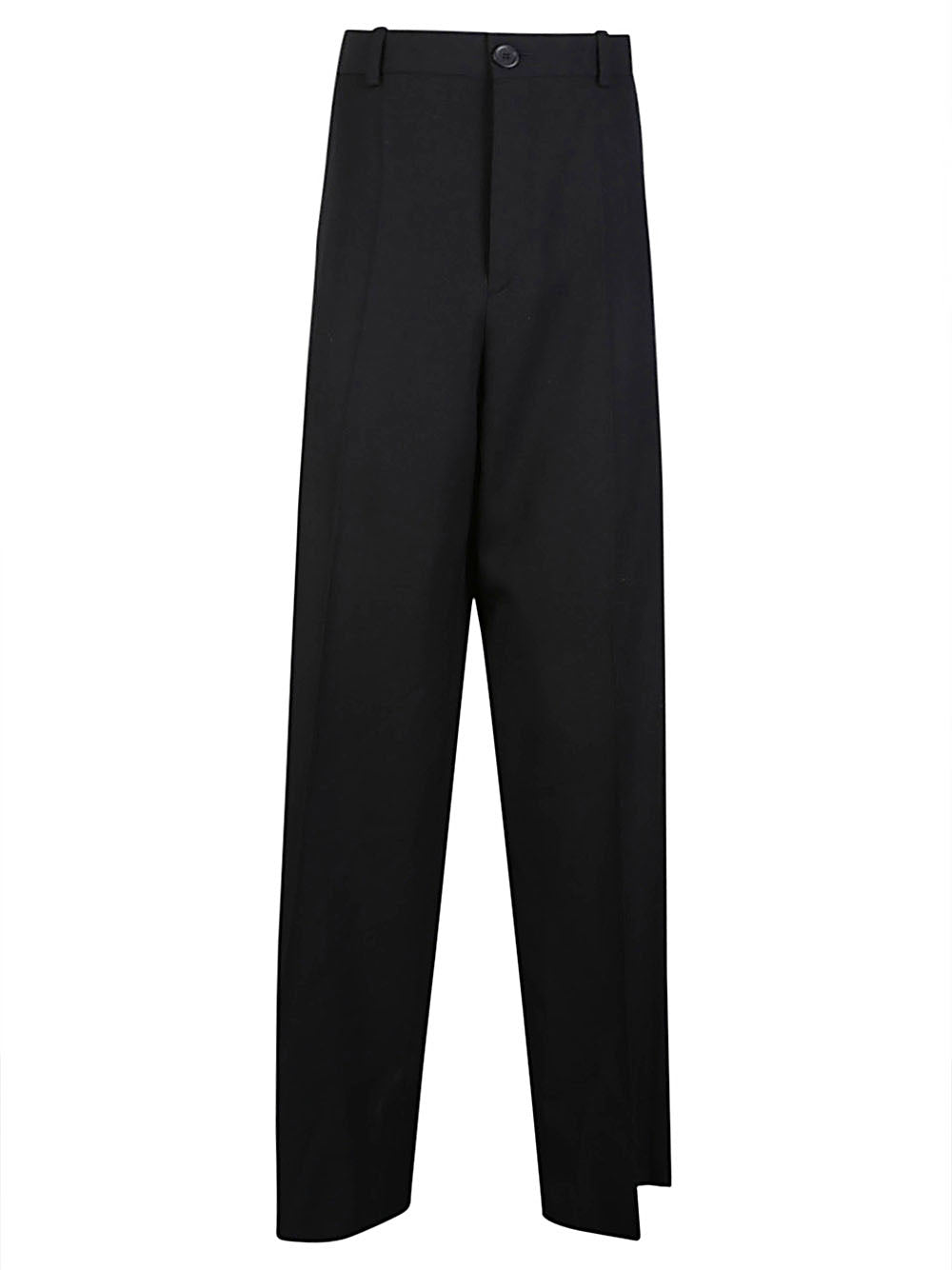 BALENCIAGA Men's Oversized Wool Pants - Size S