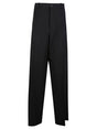 BALENCIAGA Men's Oversized Wool Pants - Size S