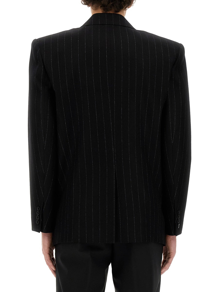 SAINT LAURENT Oversize Wool Jacket - Size 48