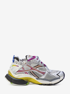 BALENCIAGA Women's Multicolor Technical Fabric Runner Sneakers - SS24 Collection