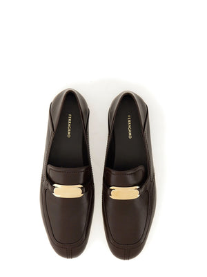 Ferragamo Women's Luxurious Leather Moccasins