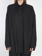 BALENCIAGA Oversized Cocoon Shirt - Size S