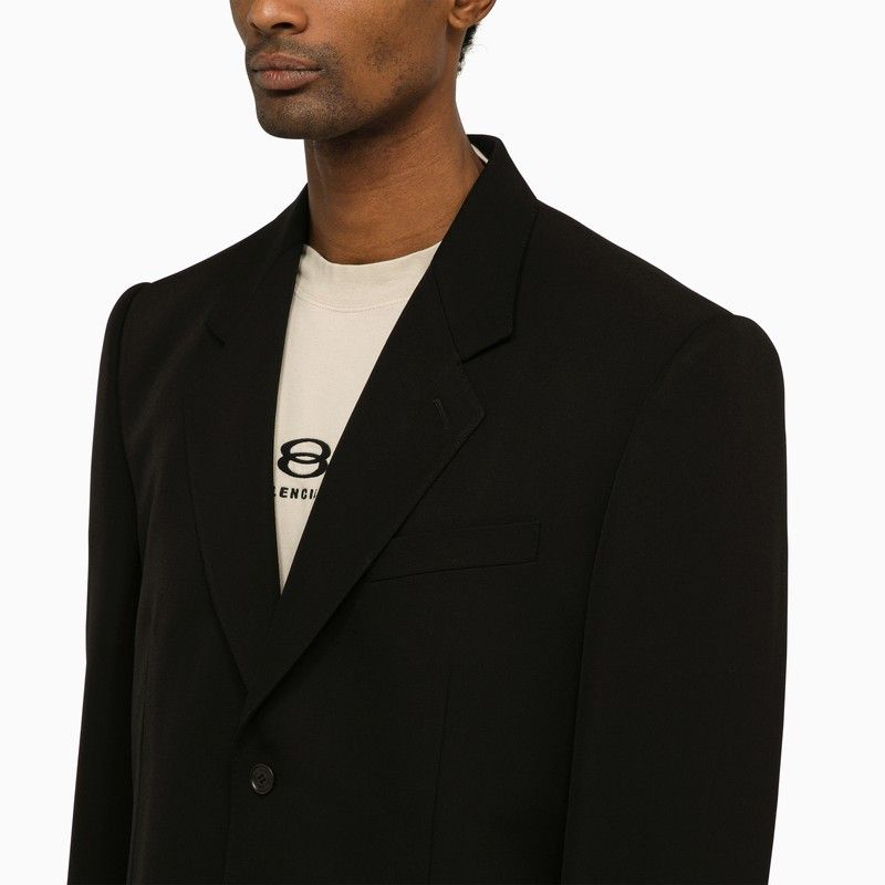 BALENCIAGA Men's Wool Single-Breasted Jacket