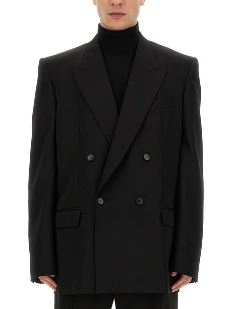 BALENCIAGA Men's Regular Fit Wool Jacket