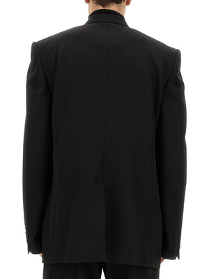 BALENCIAGA Men's Regular Fit Wool Jacket