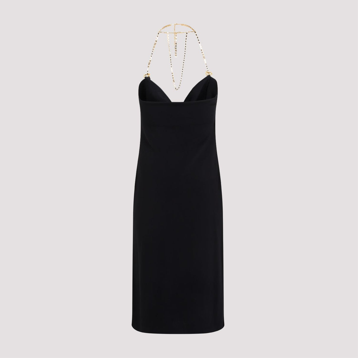 BOTTEGA VENETA Women's Black Viscose Dress for SS24