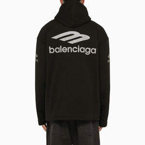 BALENCIAGA 男性用防水スポーツフーディで寒さを乗り切る