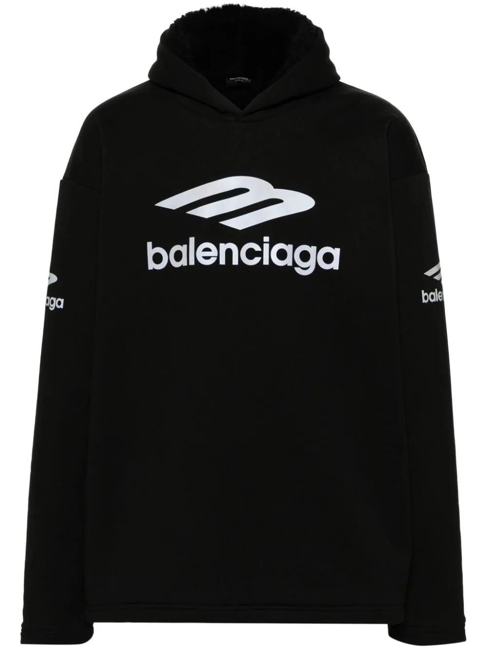 BALENCIAGA 男性用防水スポーツフーディで寒さを乗り切る