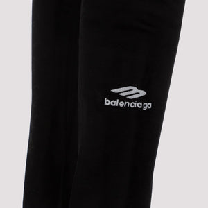 BALENCIAGA ハイライズベルベットレギンス