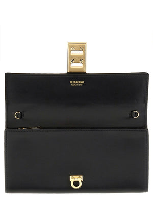 FERRAGAMO Chic Mini Hug Wallet for Women