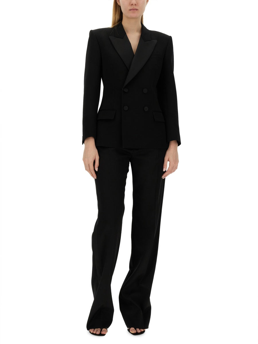 SAINT LAURENT Wool Tuxedo Jacket - Size 40 IT