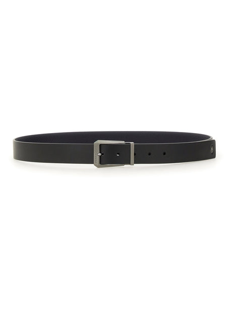 FERRAGAMO Premium Leather Men's Belt - Made in Italy