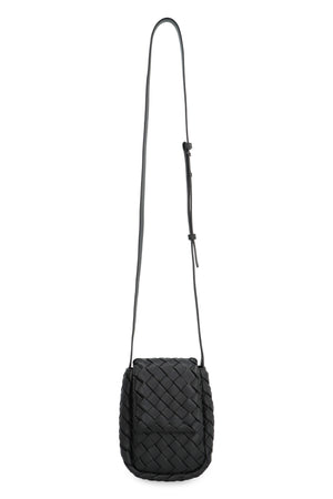 BOTTEGA VENETA Mini Intrecciato Motif Nappa Crossbody Handbag