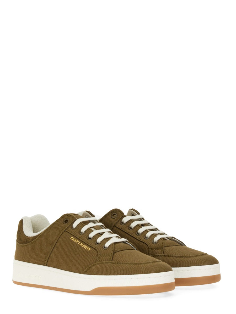 SAINT LAURENT Women's Leather SL/61 Sneakers