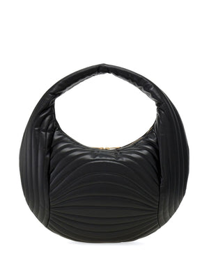 FERRAGAMO Quilted Logo Shoulder Handbag