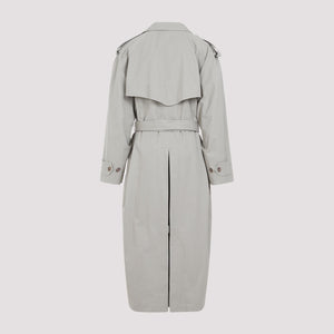 BALENCIAGA Cotton Trench Jacket for Women - SS24 Collection