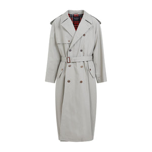 BALENCIAGA Cotton Trench Jacket for Women - SS24 Collection