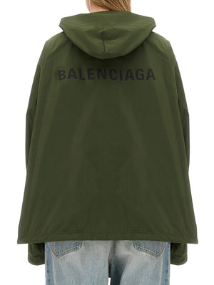 BALENCIAGA Hooded Jacket Size 2 for Women