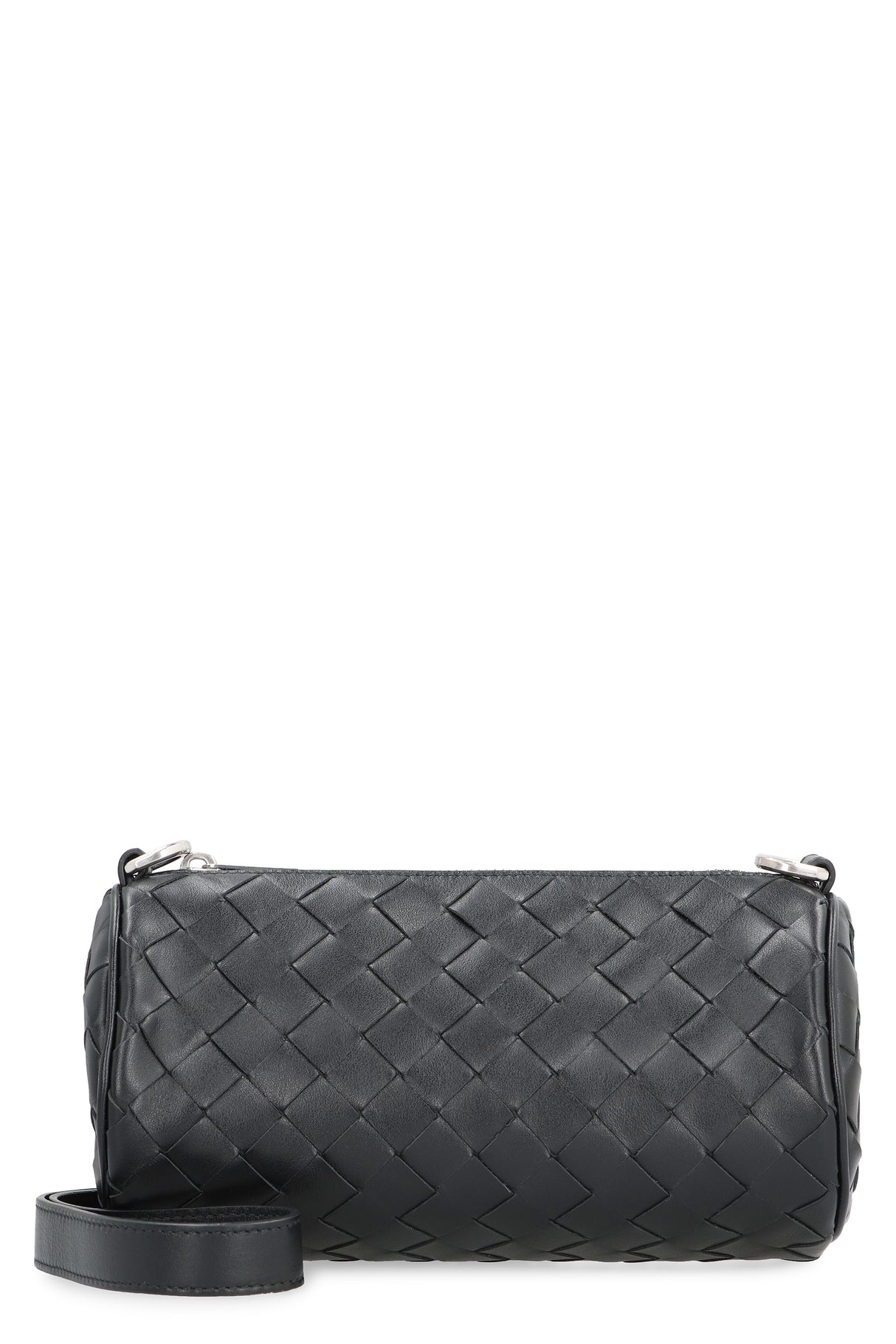 BOTTEGA VENETA Mini Barrel Leather Crossbody Handbag