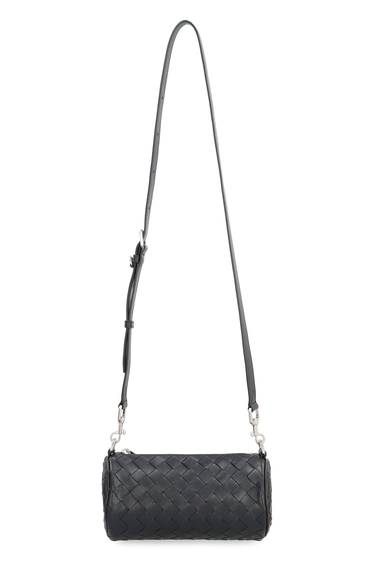 BOTTEGA VENETA Mini Barrel Leather Crossbody Handbag