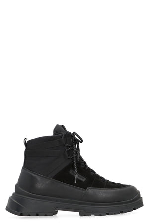 CANADA GOOSE Premium Leather Lace-Up Boots for Men