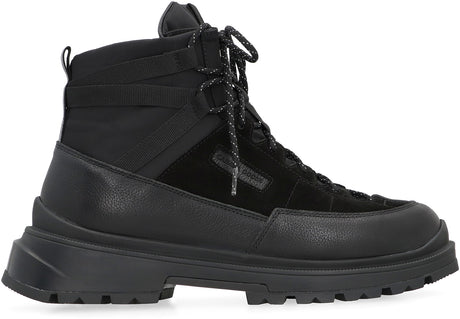 CANADA GOOSE Premium Leather Lace-Up Boots for Men