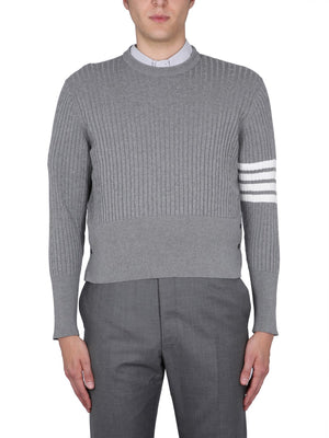 THOM BROWNE 4-Bar Stripe T-Shirt