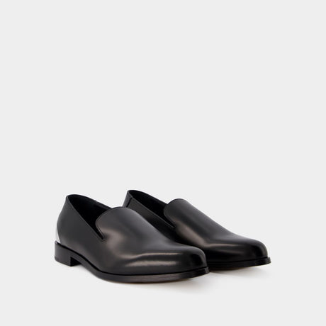 ALEXANDER MCQUEEN Metal Heel Loafers for Men - SS24 Collection