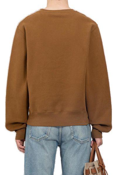 SAINT LAURENT Wide Fit Crewneck Sweatshirt