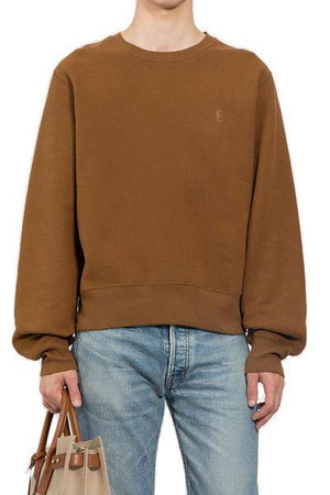 SAINT LAURENT Wide Fit Crewneck Sweatshirt