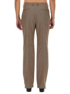 SAINT LAURENT High Waist Wool Pants - Size 50