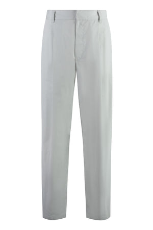 BOTTEGA VENETA Cotton-Silk Trousers for Men - SS24 Collection