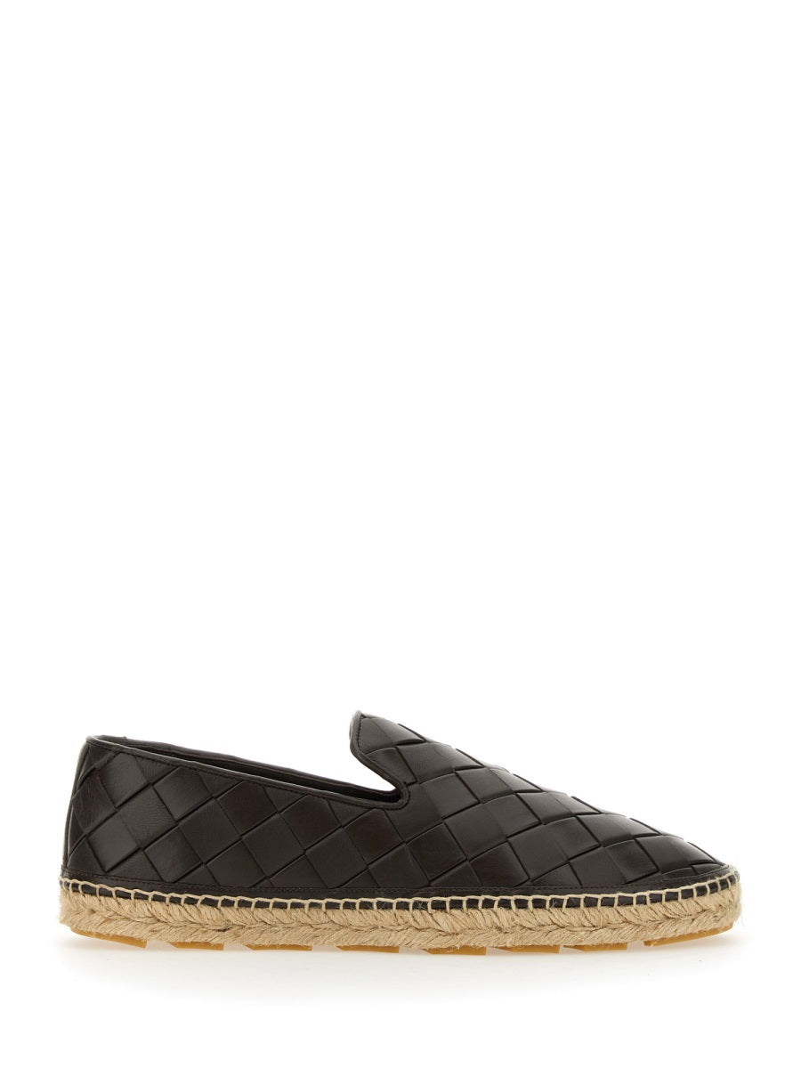 BOTTEGA VENETA Leather Espadrille Sandals for Men