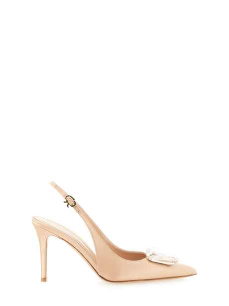 GIANVITO ROSSI Elegant Stiletto Sandal with 8.5 cm Heel