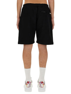 ALEXANDER MCQUEEN Regular Fit Bermuda Shorts - Size L