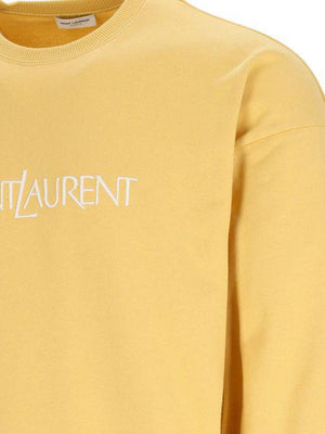 SAINT LAURENT Men's Classic Cotton Sweatshirt