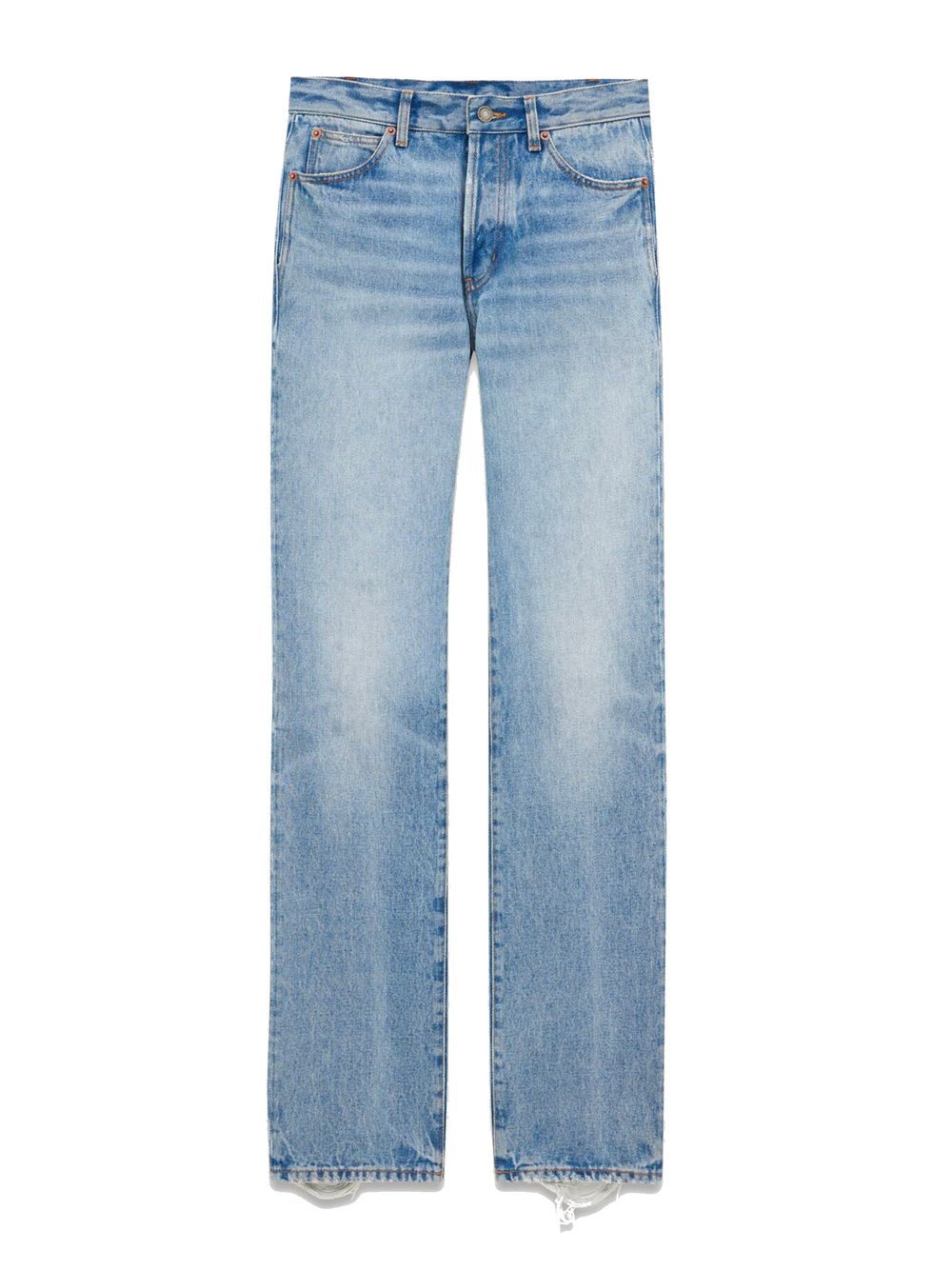 SAINT LAURENT Chic Camel Denim Pants