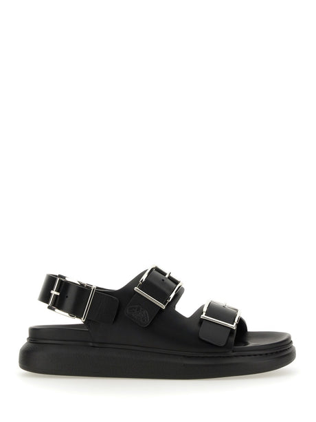 ALEXANDER MCQUEEN Men's Premium Leather Sandals