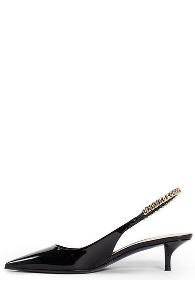 GUCCI Signature Pumps with Pointed Design and 4.5 cm Heel