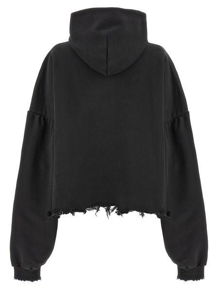 BALENCIAGA Men's Mini Cropped Hoodie