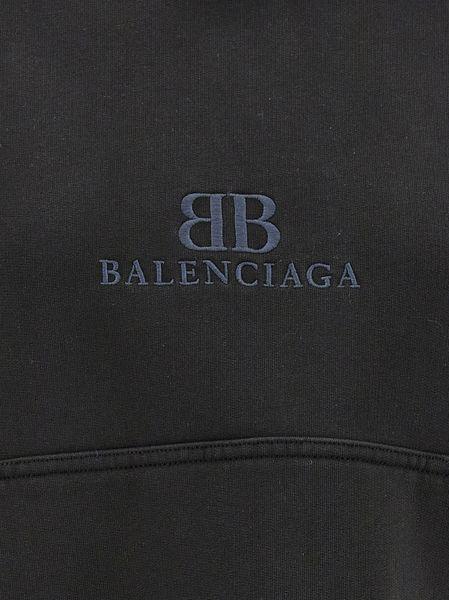 BALENCIAGA Men's Mini Cropped Hoodie