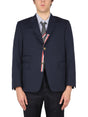 THOM BROWNE Men's Single-Breasted Jacket with Notched Lapels